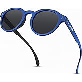 AEANU Polarized Sunglasses for Men & Women, Medium Face Fit (135mm), Light Tint Lens for Driving & Everyday Outdoor Wear