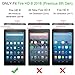 Fintie Folio Case for Amazon Fire HD 8 (Previous Generation - 6th) 2016 Release - Slim Fit Premium Vegan Leather Standing Protective Cover Auto Wake/Sleep (NOT Fit All-New Fire HD 8 2017), Love Tree