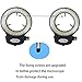 LED-144-ZK Black Adjustable 144 LED Ring Light Illuminator for Stereo Microscope (Black)