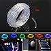 Rayauto 3mm Car Home LED Lighting Decoration Clear Side Glow Fiber Optic Cable DIY (10M/32ft length)
