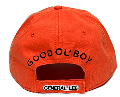General Lee 01 Good Ol' Boy Unisex-Adult Applique Embroidered Hat -One-Size Orange