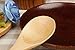 Antrader Mini Wooden Handmade Tableware Teaspoons Set for Condiment Coffee Tea Leaf Milk Powder Seasoning Measuring Set of 10 (3