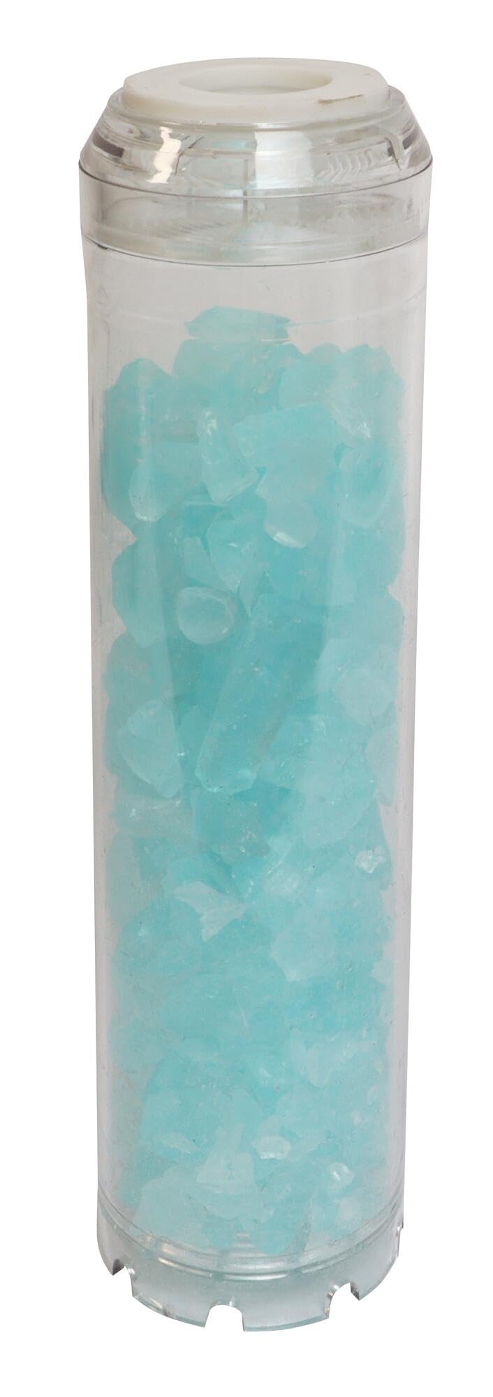 AQUAWATER - 104993 - Silicophosphate Crystal Cartridge - Size STD 10" - Lasts 12 Months - Made in France