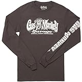 Gas Monkey Garage Blood Sweat & Beers Longsleeve T-Shirt - Grey