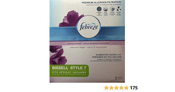 Febreze Vacuum Bags, Bissell Style 7 