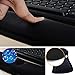 Keyboard Wrist Rest Pad OXOQO Non-Slip Rubber Base Soft Wrist Cushion Pad Support for Computer PC Laptop, Black