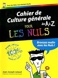 Cahier de culture générale de A à Z