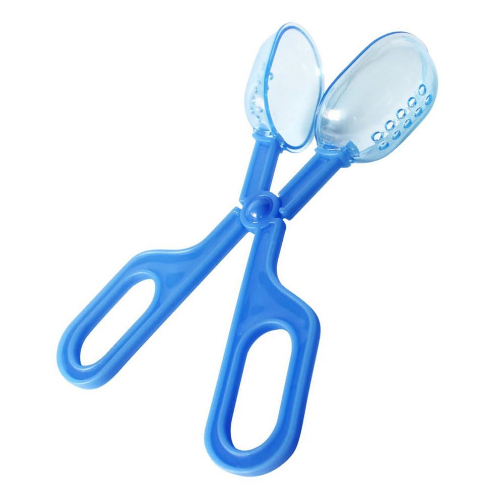 WANGSONGSONGZHY Reptile Feeding Tool Reptile Feeding Tongs Cricket Clamp Bug Scooper for Reptile Hedgehog Hamsters Guinea Pig Lizard Spider Bearded Dragon Blue