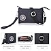 ZYSUN Women's Casual Nylon Wristlet Bag Multilayer Zipper Purse Clutch Handbag