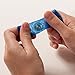 My Fidget Friend Fidget Toy for Relaxing Therapy Set of 10- Relieves Stress and Increase Focus for Adults and Children - 8 Fidgets of Solid Colors and 2 Fidgets with 2 Marbles in Mesh (Red White Blue)