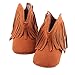 Itaar Baby Girls Boots Tassel Soft Bottom Non-slip Winter Warm Infant Toddler Shoes