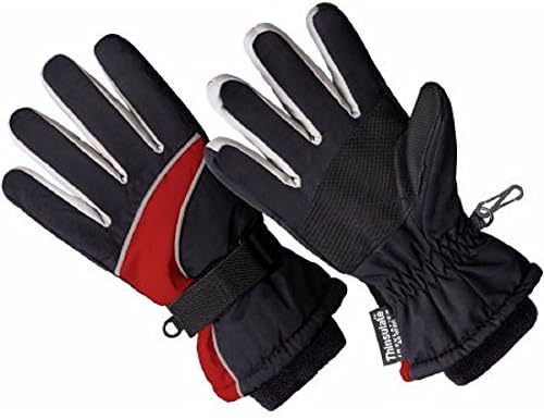 Boys Premium Ski Glove Thinsulate Lined Winter Snow Sports Outdoor Protection