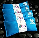 Namaste Yoga Lavender Eye Pillow - Turquoise - Set of 4