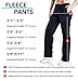 Yogipace,Petite/Regular/Tall,Women's Water Resistant Thermal Fleece Pants Sweatpants