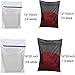 6 Pack Laundry Bag Delicates Mesh Wash Bag For Hosiery, Underwear, Bra,Garment Lingerie Effective Protection Travel Storage Organize Zipped Drying Machine Washing Bag (3 Large, 3 Medium)