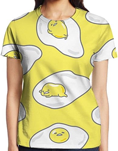 Fashion Full All Over Womens Gudetama Shirt White Size L