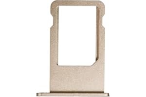 SIM Card Tray Replacement for iPhone 6S Plus 5.5 Inch +EWPARTS Cloth (Gold)