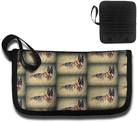Cute Dog Travel Passport Wallet Document Organizer Case