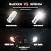 HITBEAM Super Bright 1156 LED Bulb White 1600 Lumens 1141 1003 BA15S 7506 LED Bulbs for Car Back Up Reverse Lights,Brake Lights,Tail Lights,6500K Xenon White (Pack of 2)