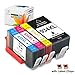 934 and 935 Ink Cartridge, Miss Deer Compatible Replacement for HP 934XL 935XL HP934 HP935 XL for OfficeJet Pro 6830 6230 6835 6812 6815 6820 6825 Printer (1 Black, 1 Cyan, 1 Magenta, 1 Yellow) 4-Pack