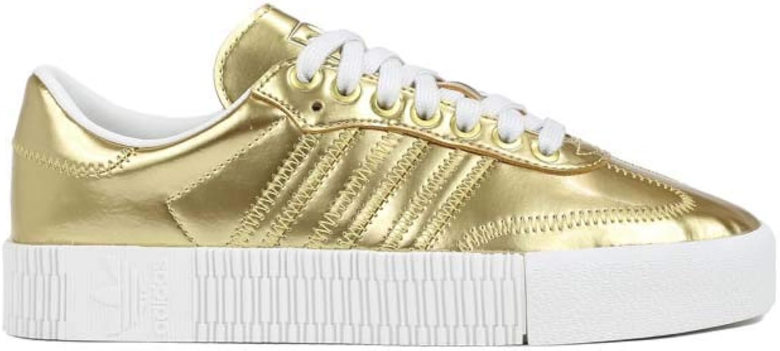 Adidas Sambarose en daim beige et semelle crÃ¨me