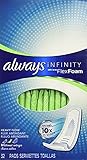 Always Infinity Pads - Heavy Flow without Wings Unscented (Pack of 2)