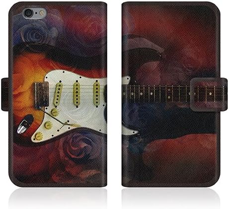 CaseMarket Original Design [ Walk this way Les Paul Graphics - Slim Diary ] for Apple iPhone6 (4.7) Wallet Case