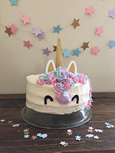 Unicorn Cake Topper - Unicorn Party - Unicorn Decorations - Unicorn Birthday - Girls Birthday Party - First Birthday - Unicorn Decor