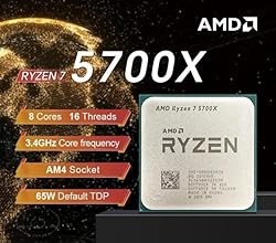AMD Ryzen 7 5700X 8-Core Desktop Processor: 16