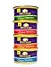 Wellness Cubed Grain-Free Wet Cat Food Variety Pack - 4 Flavors (Salmon, Tuna, Turkey, and Chicken) - 12 (3 Ounce) Cans - 3 of Each Flavor