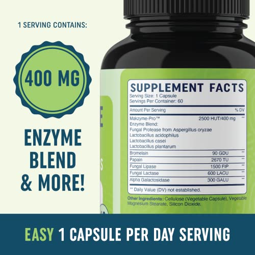 Digestive Enzymes with Probiotics Bloating Relief & Digestive Health