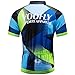 voofly Men's Cycling Jersey Set Men Short Sleeve Compression Bike Shorts Gel Padded Biking Clothing