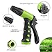 Ultimate Garden Hose Kit Expandable Garden Hose 50ft 2 Garden Hose Nozzle Set Hose Reel Garden Gloves