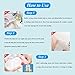 Silicone Breastfeeding Pump Manual Breast Pumps Milk Pump Suction with Protective Lid, 100% Food Grade BPA-Free Manual Hands Free ( Pack of 2 )