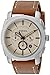 Fossil Men's FS5131 Stainless Steel Watch with Brown Strap