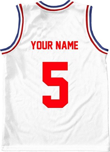 RED,8" Tall,Single Number for Sports T-Shirt jersey football Baseball,Iron On, heat transfer, team,t-shirt(Style A)(5-RED)