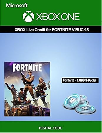 Xbox Live Credit For Fortnite - 1,000 V-Bucks | Xbox One [Digital Code]