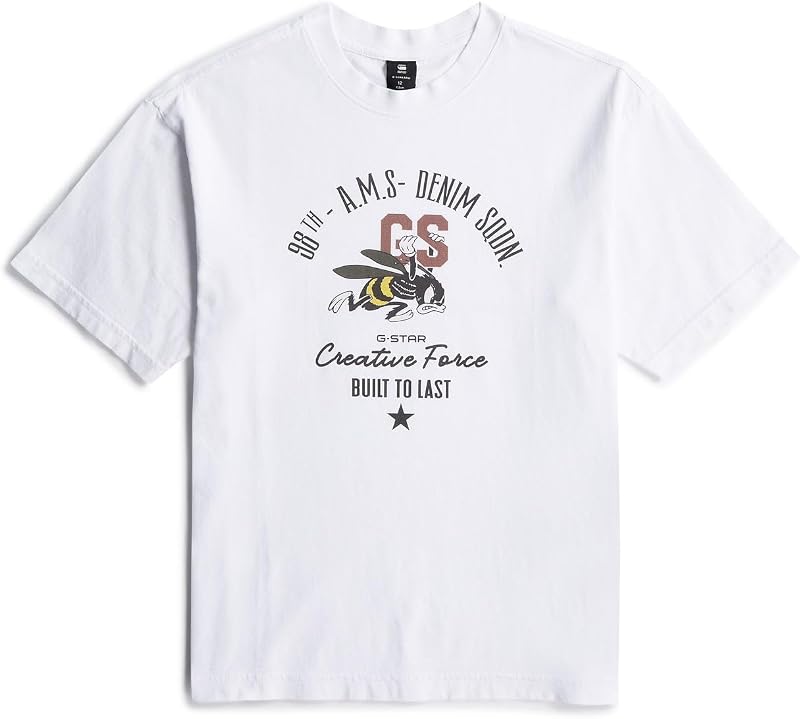 Boys Oversized T-Shirt, Weiß (White D29775-01-110), 16