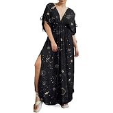 Women's Whimsical Mushroom Casual Summer Dresses for Beach Vacation