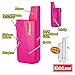 Kidzlane Durable Walkie Talkies for Girls, Easy To Use and Kids Friendly 2 Mile Range, 3 Channel
