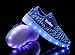 KaLeido Kids 7 Colors LED Light up Shoes Sneakers for Boys Girls (8.5 M US Toddler/EU 25, K-Blue)