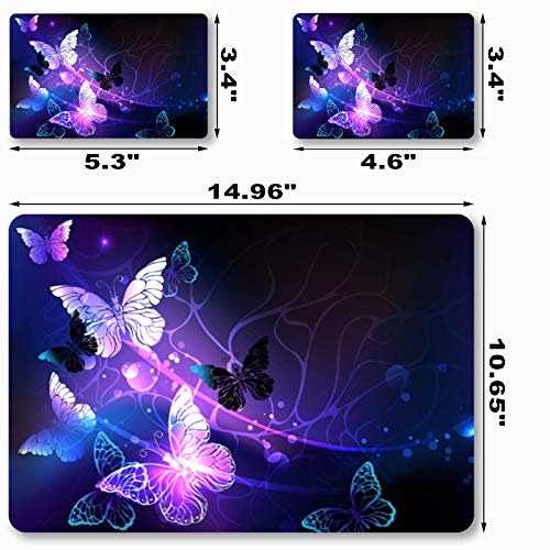 Laptop Skin Sticker Decal,12" 13" 13.3" 14" 15" 15.4" 15.6 inch Laptop Vinyl Skin Sticker Cover Art Decal Protector Protective Notebook PC (Free 2 Wrist Pad Included), Decorative Waterproof Removable - Image 8