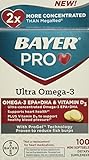 Bayer Pro Ultra Omega-3 Mini Softgels, 2 Count