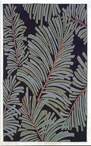 Amazon.com: 8' x 10' Indoor Outdoor Rug - Tropical Hand ...