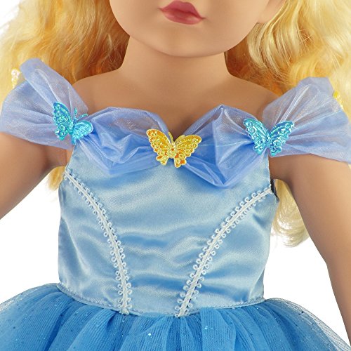 Fits 18" American Girl Dolls | Fabulous Cinderella Inspired Ball Gown | 18 Inch Doll Dress Clothes Outfit