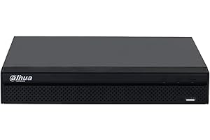 KOPEME Dahua NVR NVR2108HS-8P-4KS2 8 Channel 8MP 1U 8PoE Lite 4K H.265 Network Video Recorder Upgratable English Version (8CH)