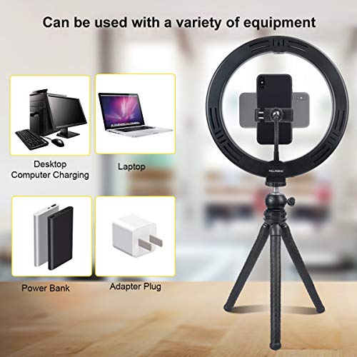 LED-Ring-LightWellwerks-Dimmable-Desk-Makeup-Ring-Light-with-Tripod-Stand-Phone-Holder-for-YouTube-VideoLive-StreamMakeupPhotography-for-iPhone-Android