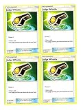 Sun Moon Team Up - Trainer Set - Judge Whistle 146/181 - x4 Item Card Lot