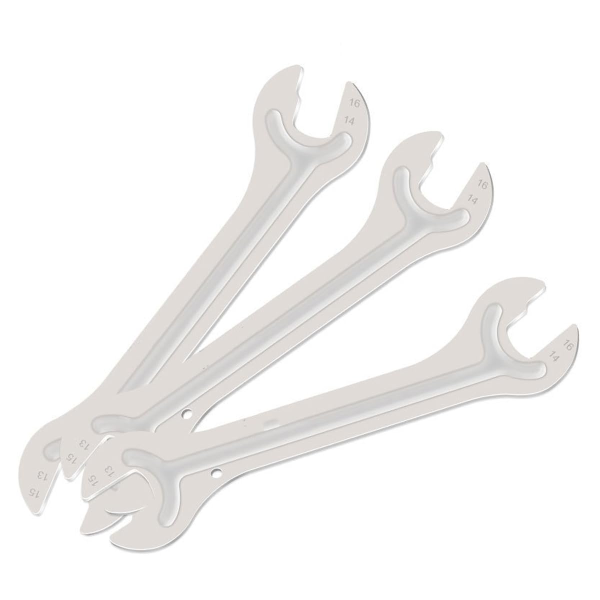 HOUSON 3PCS 13/14/15/16mm Cone Bicycle Hub Wrench Repair Tool