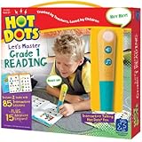 Educational Insights Hot Dots Let's Master 1st Grade Reading Set, Homeschool & School Readiness Learning Workbooks, 2 Books &